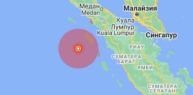 Земетресение с магнитуд 6,7 удари Индонезия